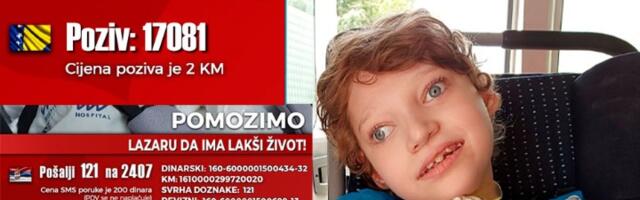 Pomozimo Lazaru slanjem 121 na 2407