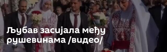 Љубав засијала међу рушевинама /видео/