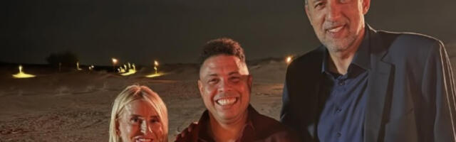 Kakva ekipa! Ana i Vlade Divac u društvu najvećih - Ronaldo nije jedini (FOTO)