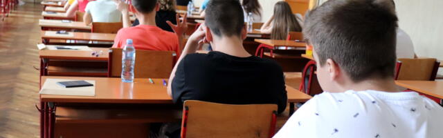 Pao plafon u školi u Nišu