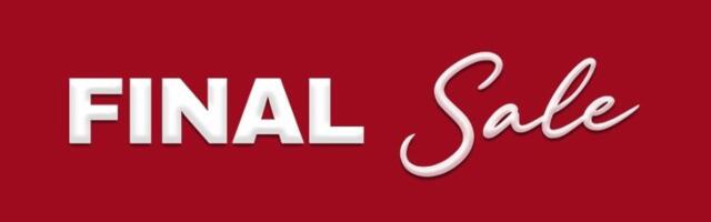 Veliko FINALE u svim Fashion Company radnjama i online