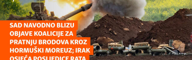 SAD navodno blizu objave koalicije za pratnju brodova kroz Hormuški moreuz; Irak osjeća posljedice rata