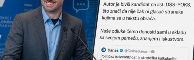 Генсек ПСГ-а подсетио Штимца: Ти си био кандидат ДСС-ПОКС, ти ниси наш