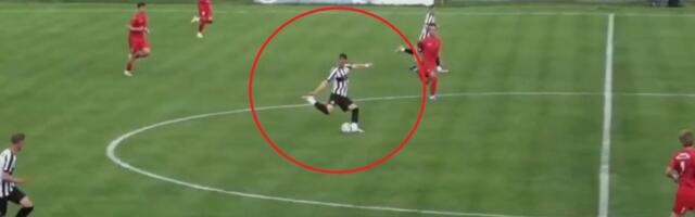 Gol s centra u Srpskoj ligi! Majstorija za "Puškaša" na Novom Beogradu /VIDEO/