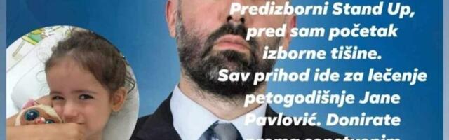 Za Janin život bez tumora! Humanitarna Stand up komedija “Ivan Drajzl za preCednika”.