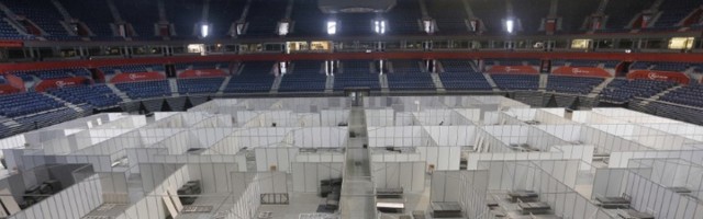 Arena od ponedeljka ponovo kovid bolnica