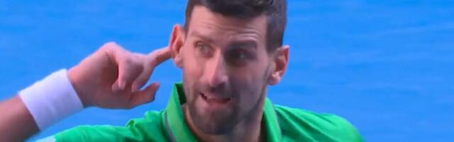 "Vuuuuh, vuuuuh": Novak Đoković obožava Australiju, a i ona njega, Srbin "prozivao" i publiku u Melburnu