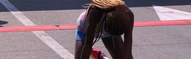 Drama na cilju Beogradskog maratona: Valentina slavila u polumaratonu, pa povraćala na cilju