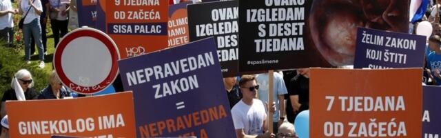 U Zagrebu održan skup protiv abortusa: Tompson zapevao pesmu u kojoj se spominje Herceg -Bosna