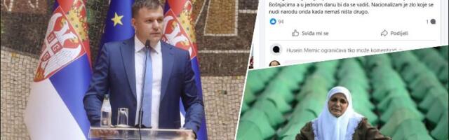 Memić nazvao Srebrenicu sa “zli nacionalizam”