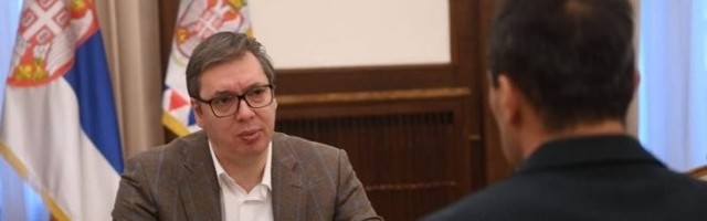 Predsednik Vučić sastao se sa Janezom Kopačem! /Foto/