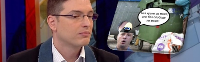 Azdejković nastavio da se sprda s Boškom, ovaj put ilustrovano