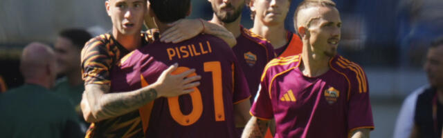 VATRENI DERBI RIMA Crvena strana srećnija - Roma "minimalcem" srušila Lacio