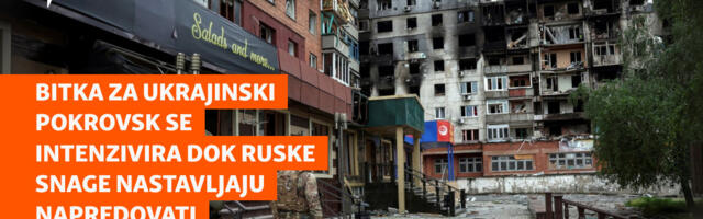 Bitka za ukrajinski Pokrovsk se intenzivira dok ruske snage nastavljaju napredovati