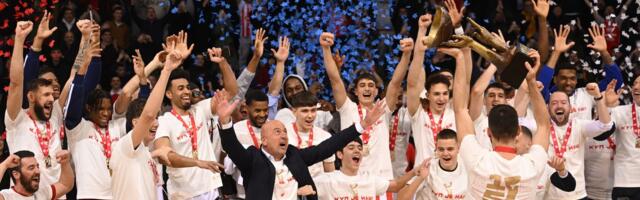 Evroliga poranila: Zvezdi stigla čestitka na osvojenom Kupu 13 minuta pre kraja finala /FOTO/