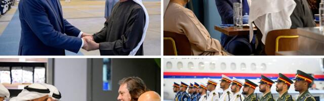 President Aleksandar Vucic visits UAE and meets with Sheikh Mohamed bin Zayed Al Nahyan