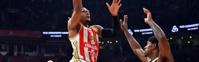 Košarkaši Crvene zvezde pobedili Asvel i zabeležili peti uzastopni trijumf u Evroligi