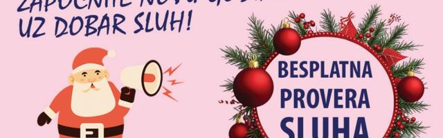 NOVOGODIŠNJA AKCIJA BESPLATNE PROVERE SLUHA