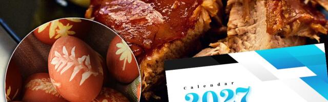 Šok kalendar za 2027. godinu: Vaskrs i Prvi maj padaju zajedno - evo koliko će dana biti neradno