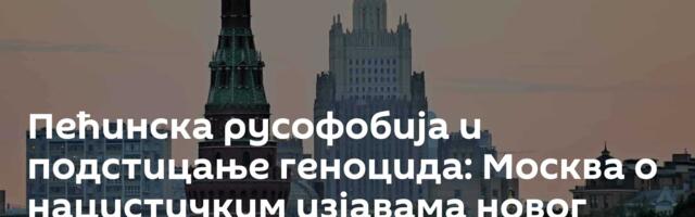 Пећинска русофобија и подстицање геноцида: Москва о нацистичким изјавама новог шефа снага Кијева