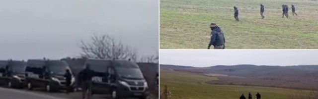 ŽANDARMERIJA U RITOPEKU ČUVA VIKENDICU VELJE NEVOLJE, sumnja se da su ovde izvršeni GNUSNI ZLOČINI! Policija retražuje sve u krugu od nekoliko kilometara! Foto/Video