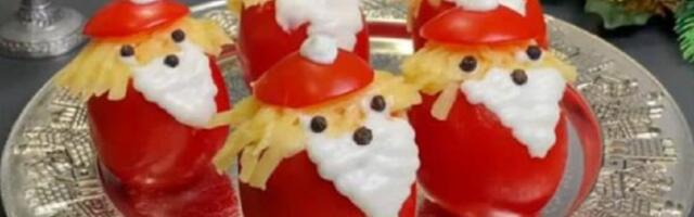 Deda Mraz od paradajza: Lepo, jeftino, ukusno i posno (VIDEO)