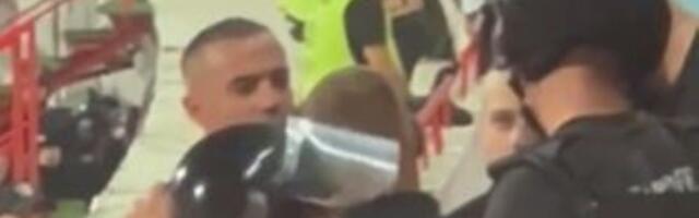 Prijateljski razgovor Žandarmerije i batinaša na Marakani (VIDEO)