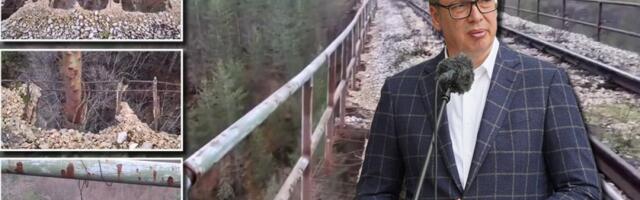 Ovo morate da vidite: Evo kako izgleda pruga o kojoj je govorio predsednik Vučić i poručio: Hitno rešiti! (VIDEO)