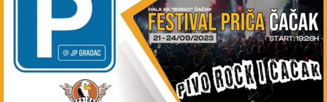 Obezbeđen besplatan parking za posetioce festivala “Priča“