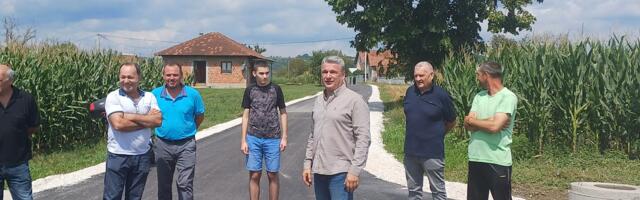 Rekonstruisana saobraćajnica koja vodi do protivgradne stanice u Trbušanima