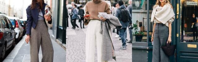 20 jesenjih kombinacija sa palazzo pantalonama