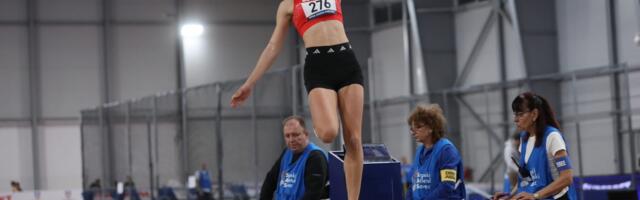 U Atletskoj Dvorani u Beogradu održano je seniorsko prvenstvo Srbije u atletici