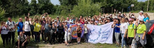 Do meseca i nazad – milijardu koraka  za zdravlje: „Otvori plavi krug“ obeležava pet godina postojanja