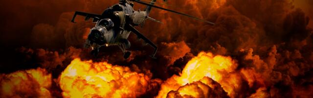 Vojni helikopter pao na pijacu