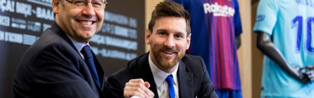 Barselona u blagom strahu do 10. juna, Mesi na razgovoru za novi ugovor