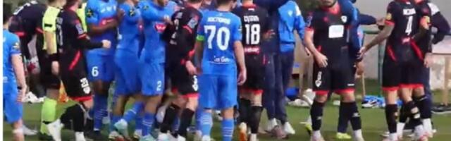 Tuča na meču Borca iz Banjaluke i ruskog Dinama (VIDEO)