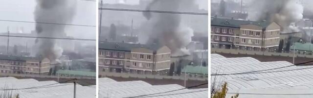 (VIDEO) Eksplozija u Rusiji: Ukrajinci napalijako Grozni, gori baza