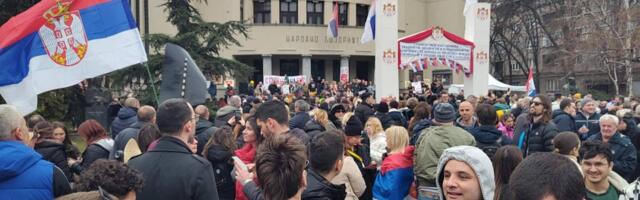 Niški studenti zahtevaju odgovornost, nezavisno pravosuđe i pravdu za stradale