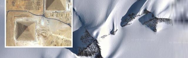 Neobične strukture nalik egipatskim piramidama uočene na Antarktiku: Šire se teorije o "drevnoj civilizaciji"