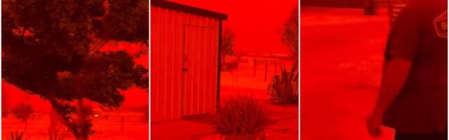 NEBO POSTALO KRVAVO CRVENO, SVETLOST NESTALA ZA PAR MINUTA! Apokaliptične scene zaprepastile svet: Vazduh postao gust, ljudi veoma TEŠKO DISALI (VIDEO)