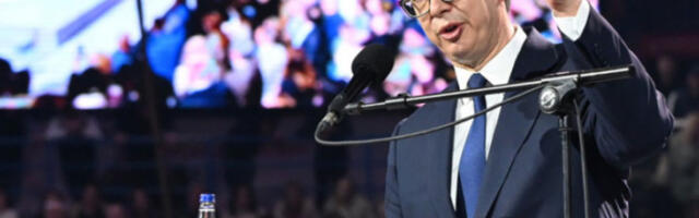 Анкета: СНС с  председником Вучићем на 46,4 одсто, студентска листа са Ђокићем на 28,7 одсто