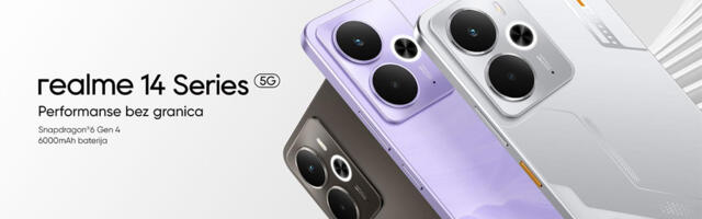 Šampion dugotrajne baterije – realme 14 serija: Specijalna ponuda za prve kupce