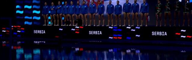 Zagrmelo "Bože pravde" u krcatoj Areni: Delfini svi kao jedan pred meč sa Mađarskom!