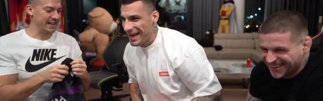 Džoker Ilić došao kod Bake Praseta u lajv, poslao poruku Slo Rokiju: Imao je majicu s likom Nebojše Glogovca