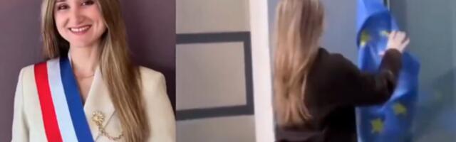 (VIDEO) Počela pobuna protiv Brisela! Šokantan potez francuske političarke izazvao lavinu na društvenim mrežama