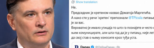 Јованов реаговао на „Данас”: Није лепо да свој став о Пицули износите кроз туђа уста