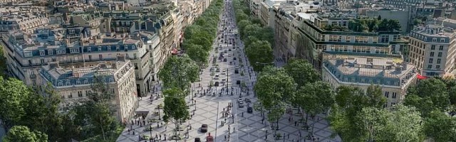 Pariz uklanja 140.000 parking mesta i na oslobođenom prostoru sadi drveće