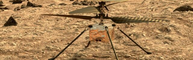 NASA helikopter na Marsu pokupio čudni svemirski otpad svojim stajnim trapom