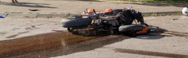 Stravičan udes kod Leskovca! Motociklista sleteo sa puta, poginuo na mestu!