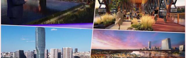 KAKO ĆE IZGLEDATI NOVI PEŠAČKI MOST KOJI SPAJA BEOGRAD NA VODI S NOVIM BEOGRADOM Čučković najavio velike stvari i šta će se sve graditi do EXPO 2027 (FOTO)